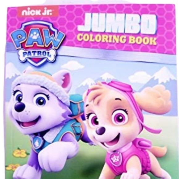 PAW PATROL Fun Kid's Activity Toy Gift Play Basket Color Puzzle Bundle Lot NWT - Picture 4 of 9